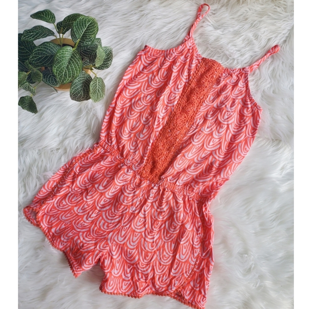 Girls shorts romper